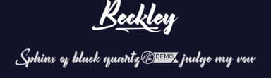 Beckley by Edric Studio — Script Handwritten Font — thumbnail 2