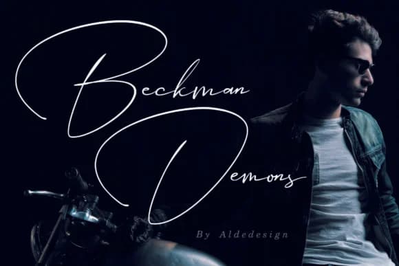 Beckman Demons Font by aldedesign — Script Handwritten Font