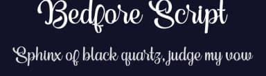 Bedfore Script by Lettersams — Script Handwritten Font — thumbnail 2