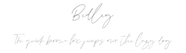 Bedley by Etigletters — Script Handwritten Font — thumbnail 1