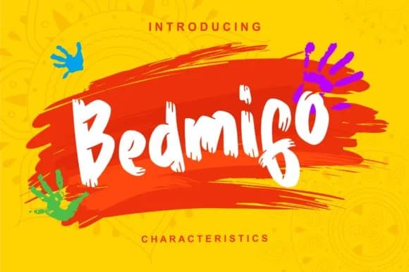 Bedmifo Font by Vunira — Script Handwritten Font