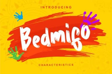 Bedmifo Font by Vunira — Script Handwritten Font — thumbnail 1