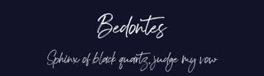 Bedontes by AminMario — Script Handwritten Font — thumbnail 2