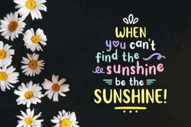 Bee Happy Duo Font by typefairy — Script Handwritten Font — thumbnail 5