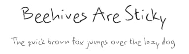 Beehives Are Sticky by FontPanda — Script Handwritten Font — thumbnail 1