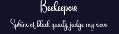 Beekeepers by Andi Moz — Script Handwritten Font — thumbnail 2