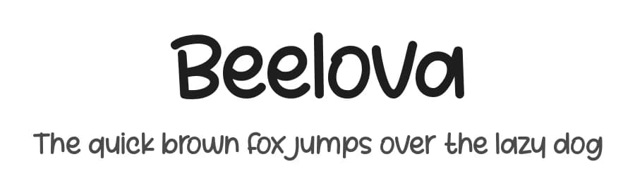 Beelova by 7NTypes — Script Handwritten Font