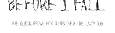 Before I Fall by Poemhaiku — Script Handwritten Font — thumbnail 1