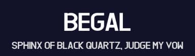 Begal by Sambogo Creative — Sans Serif Font — thumbnail 2