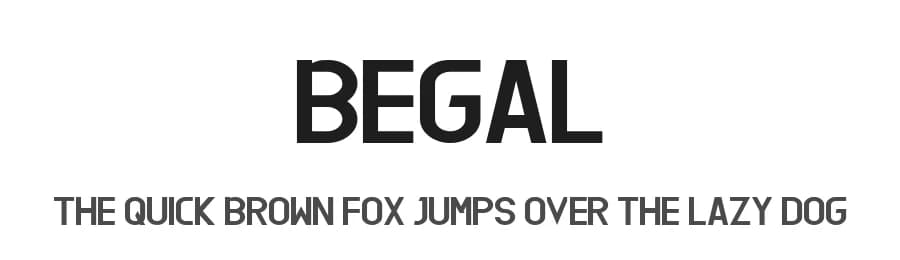 Begal by Sambogo Creative — Sans Serif Font