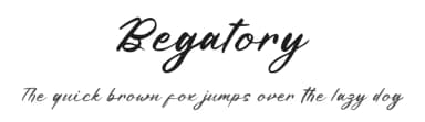 Begatory by Letterena Studios — Script Handwritten Font — thumbnail 1