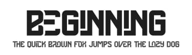 Beginning by 177Studio — Sans Serif Font — thumbnail 1