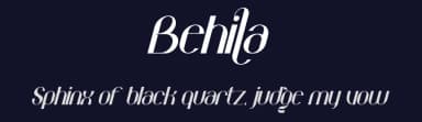 Behila by Storytype Studio — Sans Serif Font — thumbnail 2