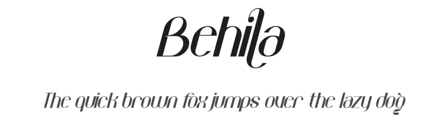 Behila by Storytype Studio — Sans Serif Font
