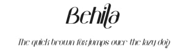 Behila by Storytype Studio — Sans Serif Font — thumbnail 1