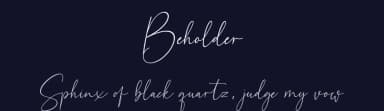 Beholder by Fikryal studio — Script Handwritten Font — thumbnail 2