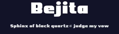 Bejita by twinletter — Sans Serif Font — thumbnail 2