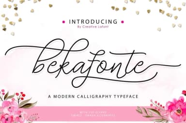 Bekafonte Font by barland — Script Handwritten Font — thumbnail 1