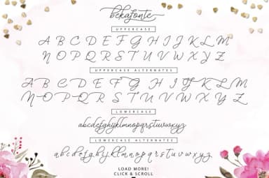 Bekafonte Font by barland — Script Handwritten Font — thumbnail 4