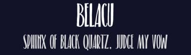 Belacu by Adien Gunarta — Script Handwritten Font — thumbnail 2