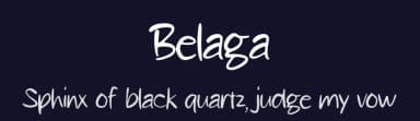 Belaga by MJType — Script Handwritten Font — thumbnail 2