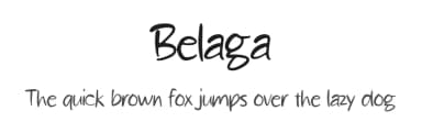 Belaga by MJType — Script Handwritten Font — thumbnail 1