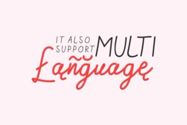 Belagiana Flowers Duo Font by EdricStudio — Script Handwritten Font — thumbnail 3