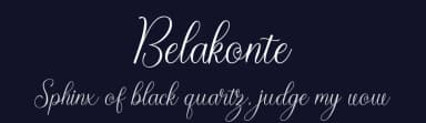 Belakonte by ToniStudio — Script Handwritten Font — thumbnail 2