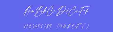 Belandia Signature by MJB Letters — Script Handwritten Font — thumbnail 3