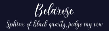 Belarose by MJB Letters — Script Handwritten Font — thumbnail 2