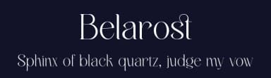 Belarost by Penatic Studio — Serif Font — thumbnail 2