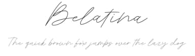 Belatina by Sancrea Studio — Script Handwritten Font — thumbnail 1