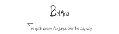 Belfica by productype.com — Script Handwritten Font — thumbnail 1