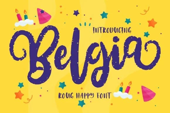 Belgia Font by Vunira — Script Handwritten Font