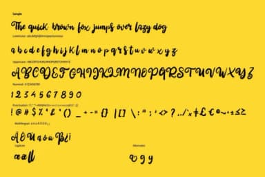 Belgia Font by Vunira — Script Handwritten Font — thumbnail 6