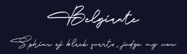 Belgiante by RantautypeStudio — Script Handwritten Font — thumbnail 2