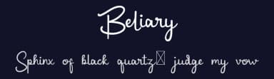 Beliary by RaisProject — Script Handwritten Font — thumbnail 2