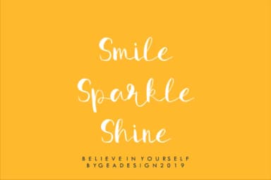 Believe in Yourself Font by geadesign — Script Handwritten Font — thumbnail 4