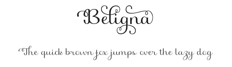 Beligna by Utopia 19 — Script Handwritten Font