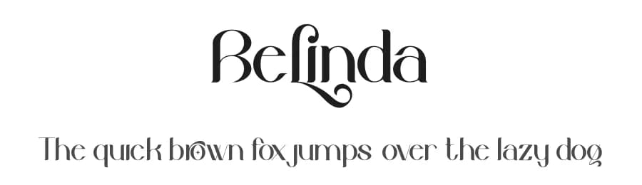 Belinda by Storytype Studio — Sans Serif Font