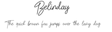 Belinday by StringLabs Creative Studio — Script Handwritten Font — thumbnail 1