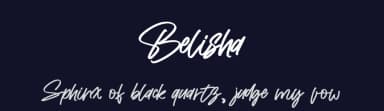 Belisha by Letterena Studios — Script Handwritten Font — thumbnail 2