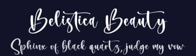 Belistica Beauty by Letterena Studios — Script Handwritten Font — thumbnail 2
