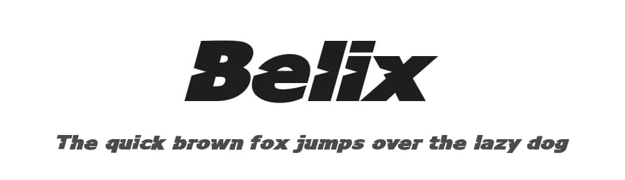 Belix by Khurasan — Sans Serif Font