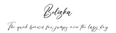 Belizka by Integritype Studio — Script Handwritten Font — thumbnail 1