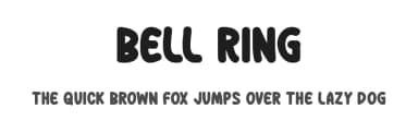 Bell Ring by Md Shohail Bhuian — Script Handwritten Font — thumbnail 1
