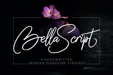 Bella Font by joelmaker — Script Handwritten Font — thumbnail 1