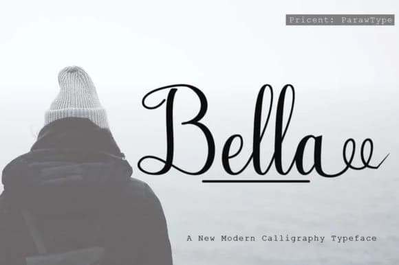 Bella Font by parawtype by parawtype — Script Handwritten Font