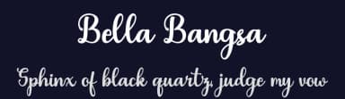 Bella Bangsa by Supersemar Letter — Script Handwritten Font — thumbnail 2