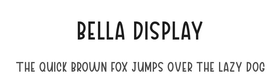 Bella Display by Fillo Graphic — Script Handwritten Font
